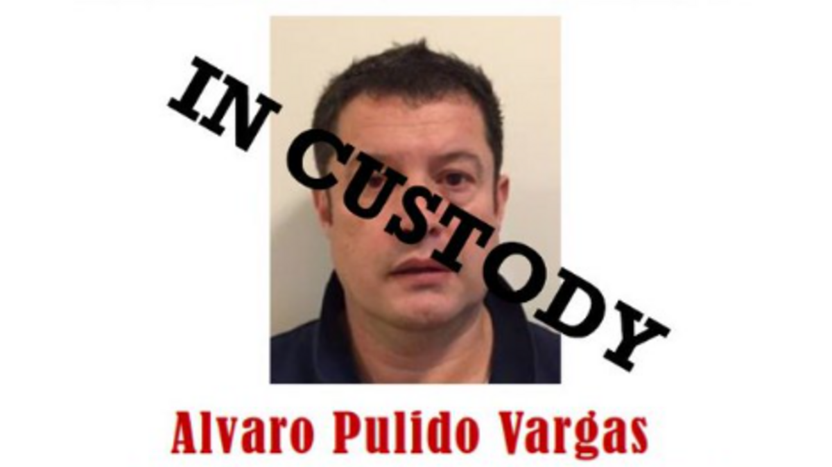 The United States announced on Sunday the arrest of Colombian national Álvaro Pulido Vargas—a former associate of Venezuelan official Alex Saab—who is accused in a Florida court of participating in two money laundering and bribery schemes linked to the government of ousted Venezuelan leader Nicolás Maduro.
